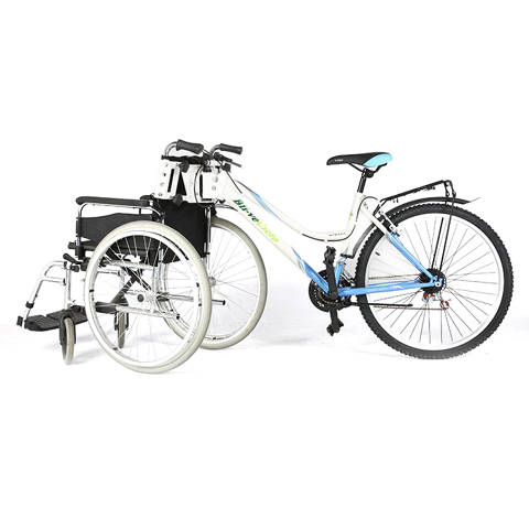 Adaptador bicicleta/cadira de rodes